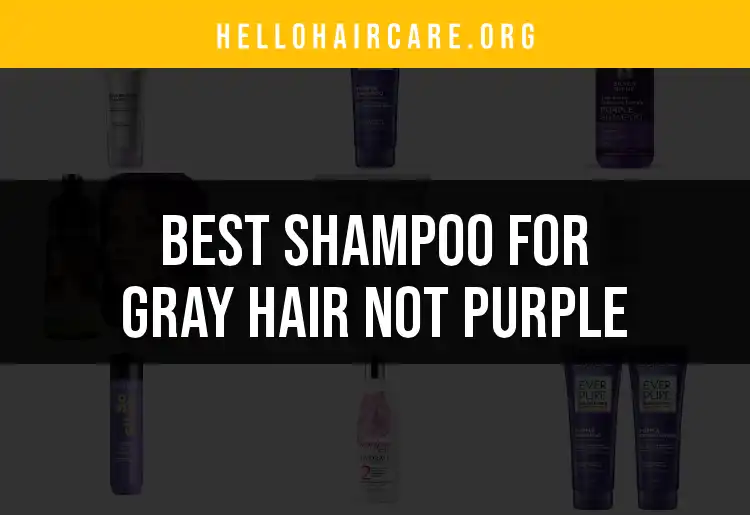 18 Best Shampoos for Gray Hair Not Purple featured